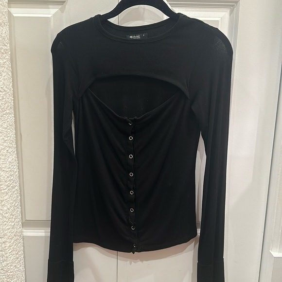 Perfect condition never worn Michael Lauren long sleeve top SIZE S - Picture 2 of 4
